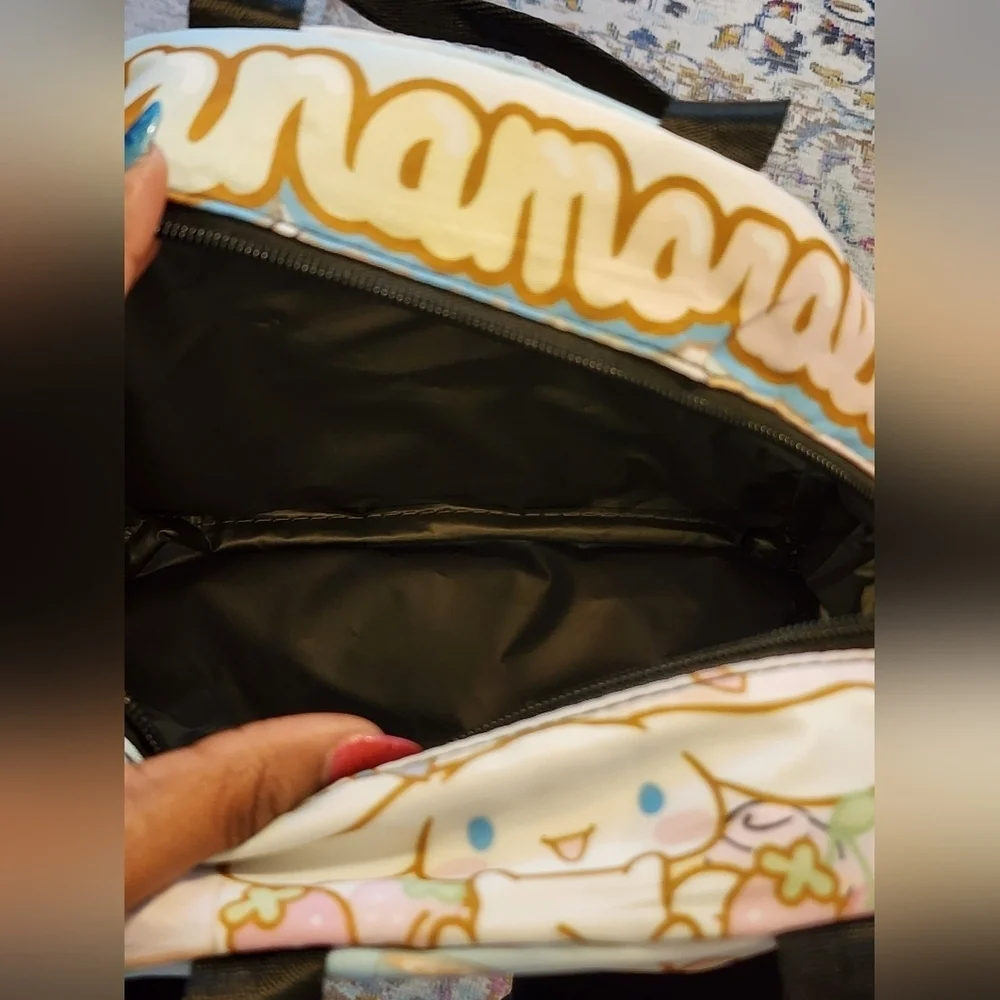 Cinnamoroll Sanrio Insulated Lunch Bag Crossbody Pastel Pink Blue OS